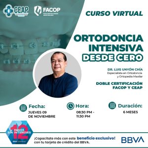 ORTODONCIA INTENSIVA DESDE CERO - FULL NOVIEMBRE