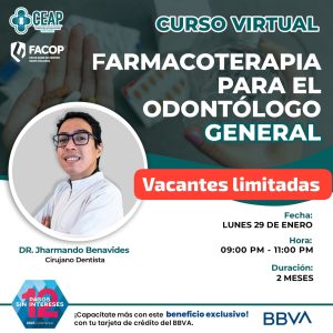 Farmacoterapia para el odontólogo general