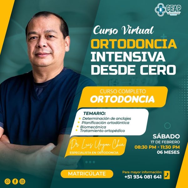 Ortodoncia Intensiva desde Cero - Febrero