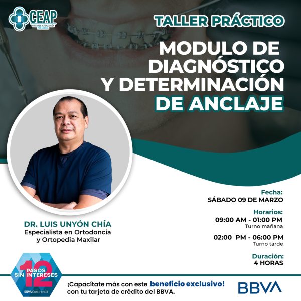Taller Modulo de Diagnóstico y Determinación de Anclaje
