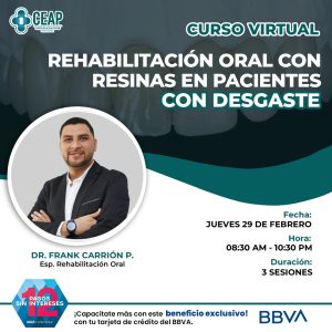 Curso Rehabilitación Oral con Resinas en Pacientes con Desgaste