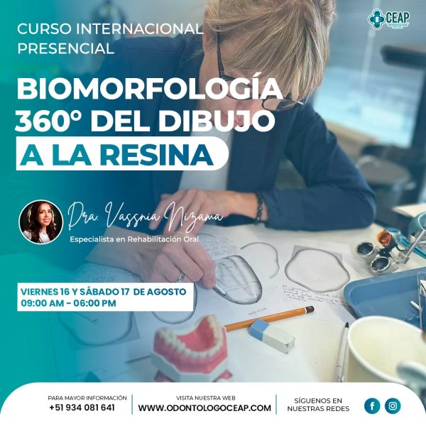 Curso Biomorfología 360° del dibujo a la resina