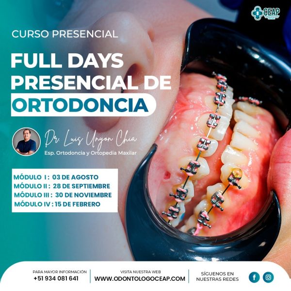 Full Days Presencial de Ortodoncia