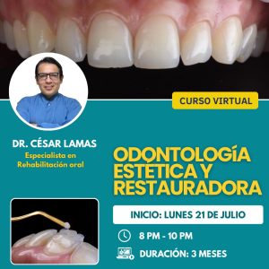 Curso Odontología Estética y restauradora 07.25